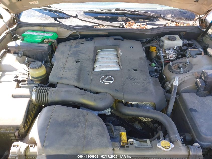 2000 Lexus Gs 400 VIN: JT8BH68X9Y0023843 Lot: 41606902