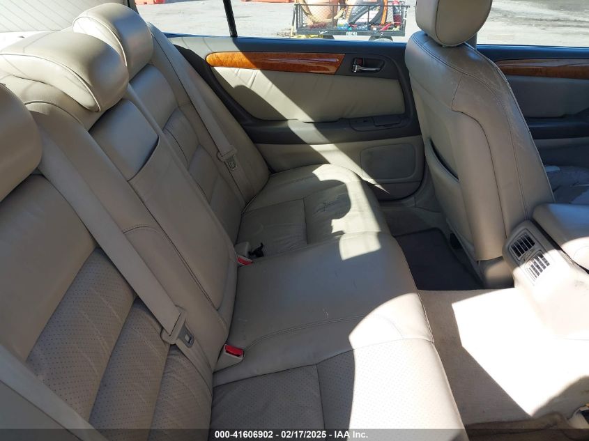 2000 Lexus Gs 400 VIN: JT8BH68X9Y0023843 Lot: 41606902