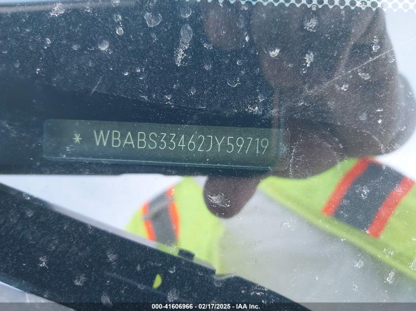 2002 BMW 325Ci VIN: WBABS33462JY59719 Lot: 41606966