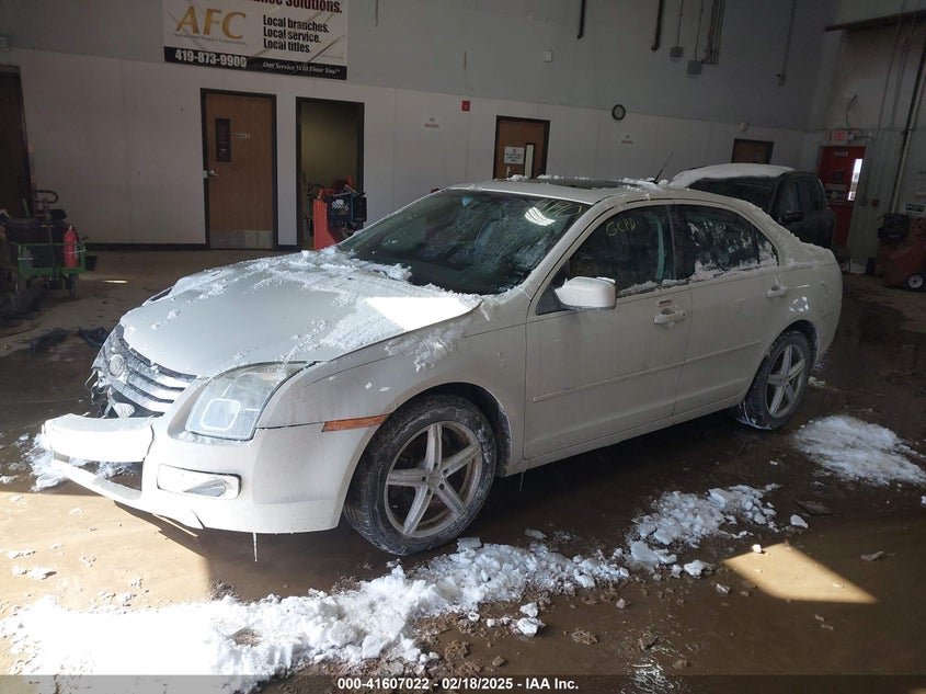 2009 FORD FUSION VIN: 3FAHP08Z69R104190