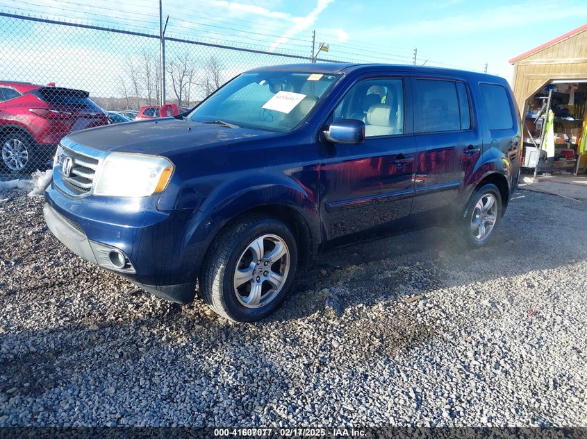 2013 HONDA PILOT EX-L - 5FNYF4H55DB007414