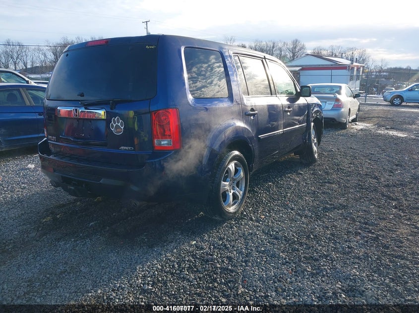 2013 HONDA PILOT EX-L - 5FNYF4H55DB007414