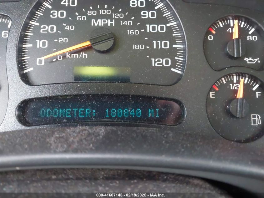 2005 Chevrolet Silverado 1500 Ls VIN: 2GCEC13T651198099 Lot: 41607145