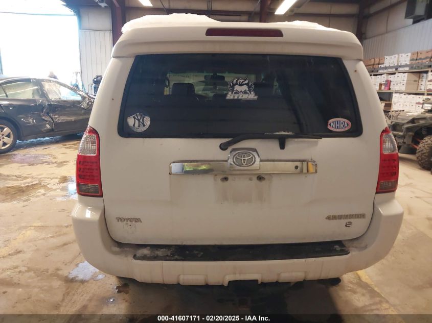 2006 Toyota 4Runner Sr5 V8 VIN: JTEBT14R068036145 Lot: 41607171