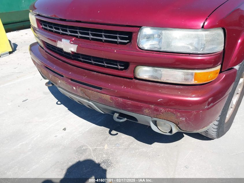 2003 Chevrolet Tahoe Z71 VIN: 1GNEK13Z83R223068 Lot: 41607181