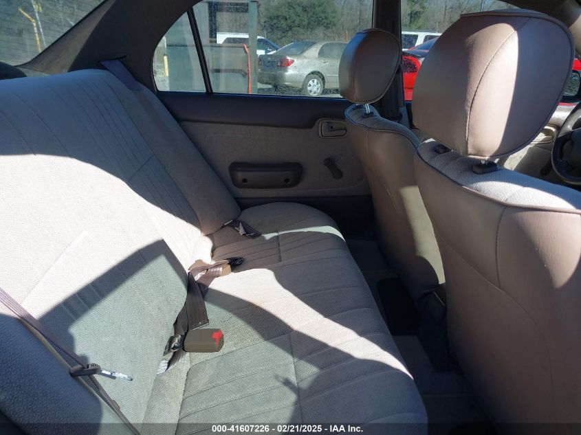 1996 Toyota Corolla VIN: 1NXBA02E4TZ480681 Lot: 41607226