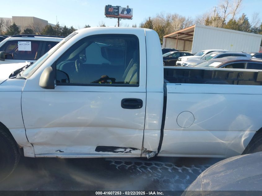 2004 GMC Sierra 1500 Work Truck VIN: 1GTEC14V14Z156381 Lot: 41607253