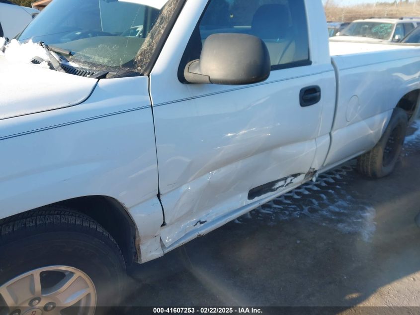 2004 GMC Sierra 1500 Work Truck VIN: 1GTEC14V14Z156381 Lot: 41607253