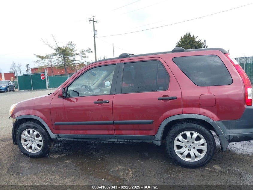 2006 HONDA CR-V VIN: JHLRD78886C055952