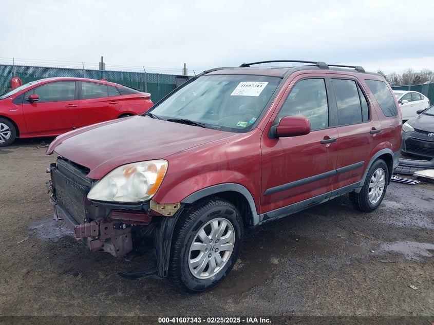 2006 HONDA CR-V VIN: JHLRD78886C055952