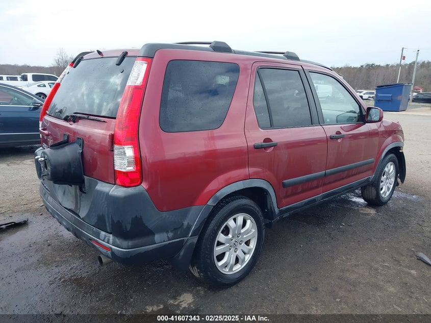 2006 HONDA CR-V VIN: JHLRD78886C055952