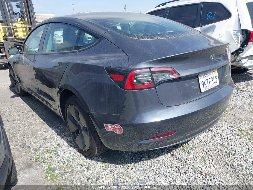 VIN 5YJ3E1EB6PF710160 2023 TESLA MODEL 3 LONG RANGE DUAL MOTOR ALL-WHEEL DRIVE
