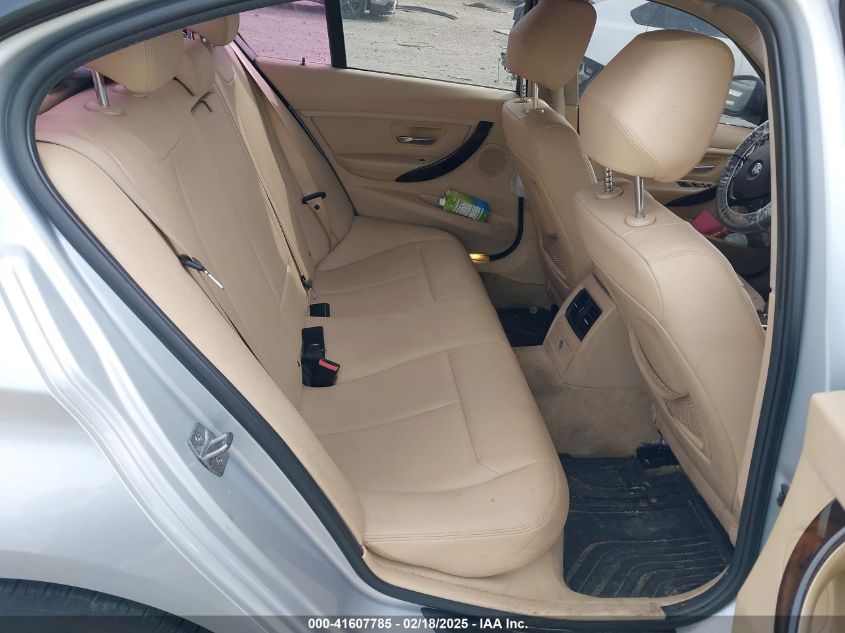 2015 BMW 320I VIN: WBA3B1G59FNT03835 Lot: 41607785