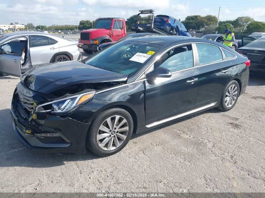 2017 HYUNDAI SONATA SPORT - 5NPE34AF0HH529891