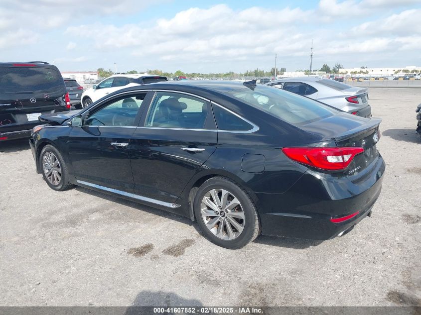 2017 HYUNDAI SONATA SPORT - 5NPE34AF0HH529891