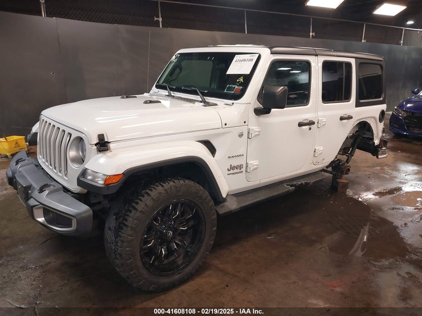 2018 JEEP WRANGLER UNLIMITED SAHARA 4X4 - 1C4HJXEG6JW280522