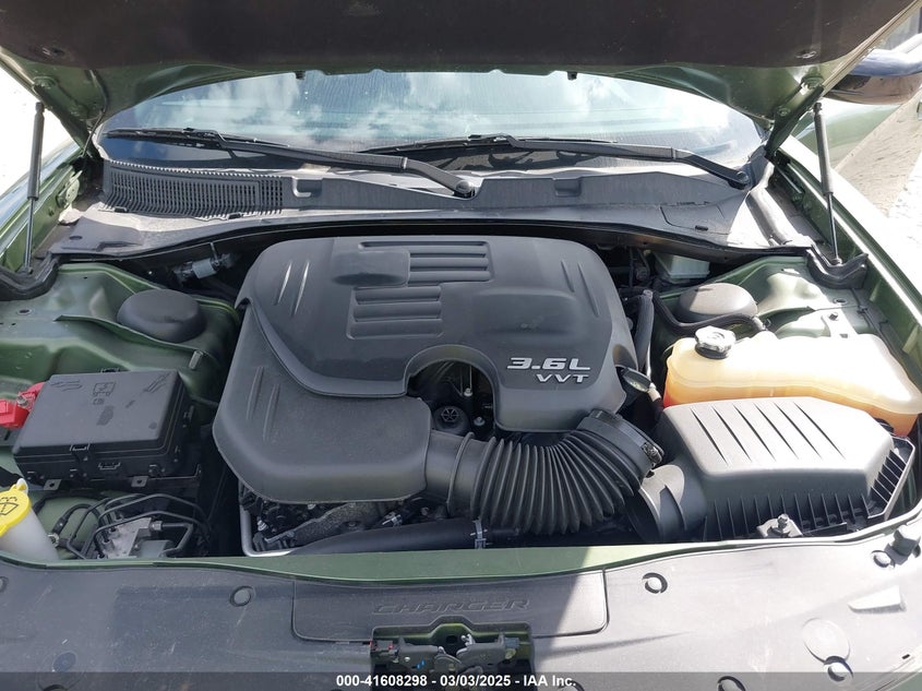 VIN 2C3CDXBG3MH633473 2021 DODGE CHARGER SXT RWD