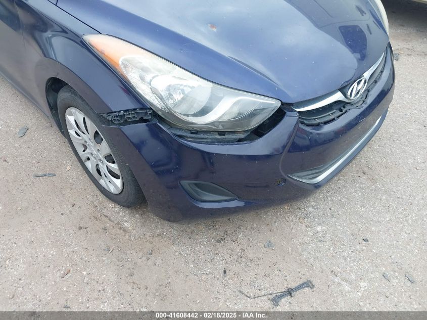 2013 Hyundai Elantra Gls VIN: 5NPDH4AE9DH198436 Lot: 41608442