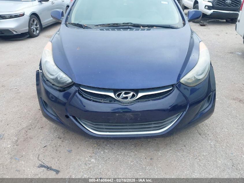 2013 Hyundai Elantra Gls VIN: 5NPDH4AE9DH198436 Lot: 41608442