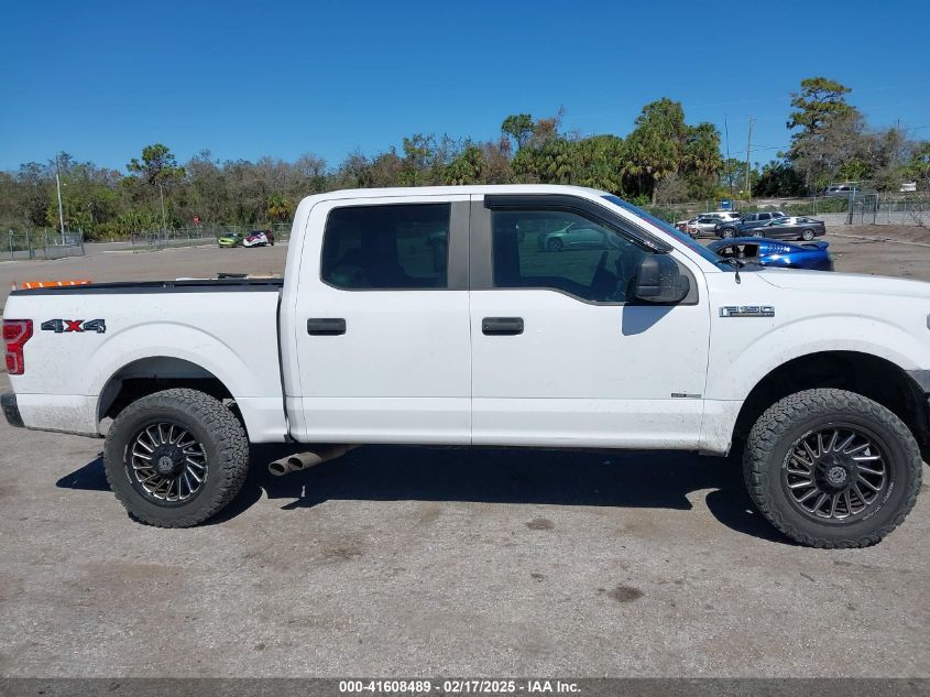 2018 Ford F-150 Xl VIN: 1FTEW1E5XJKF87781 Lot: 41608489