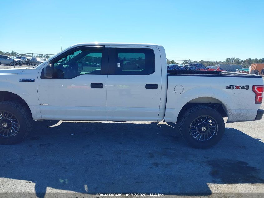 2018 Ford F-150 Xl VIN: 1FTEW1E5XJKF87781 Lot: 41608489