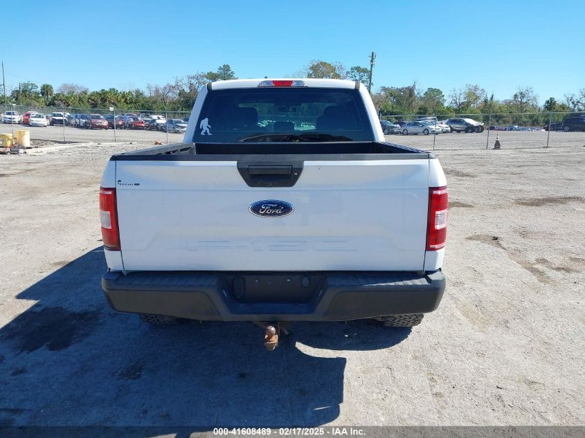 2018 Ford F-150 Xl VIN: 1FTEW1E5XJKF87781 Lot: 41608489