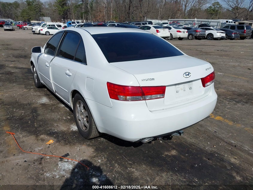 2006 HYUNDAI SONATA VIN: 5NPEU46F76H058938