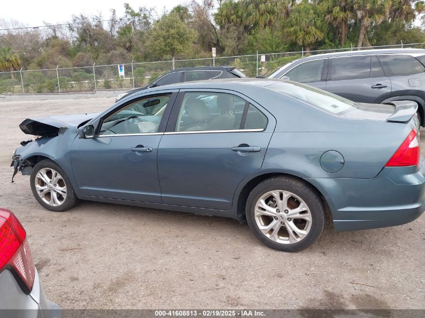 2012 Ford Fusion Se VIN: 3FAHP0HA6CR22127 Lot: 41608813