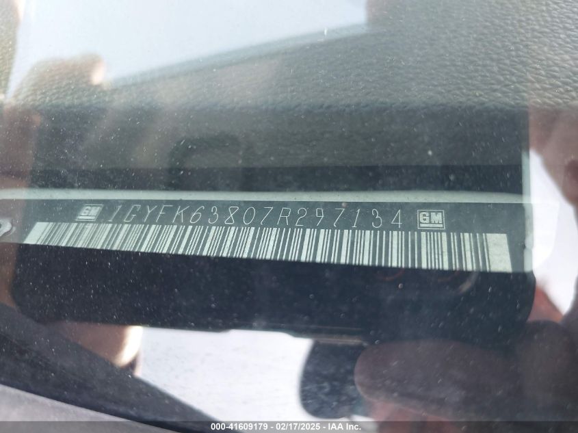 2007 Cadillac Escalade Standard VIN: 1GYFK63807R297134 Lot: 41609179