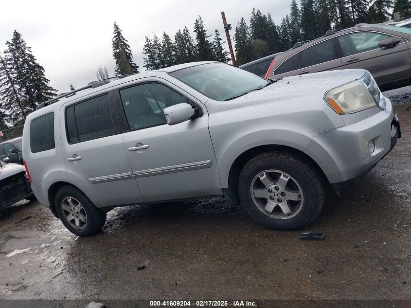 2011 Honda Pilot Touring VIN: 5FNYF4H9XBB052820 Lot: 41609204