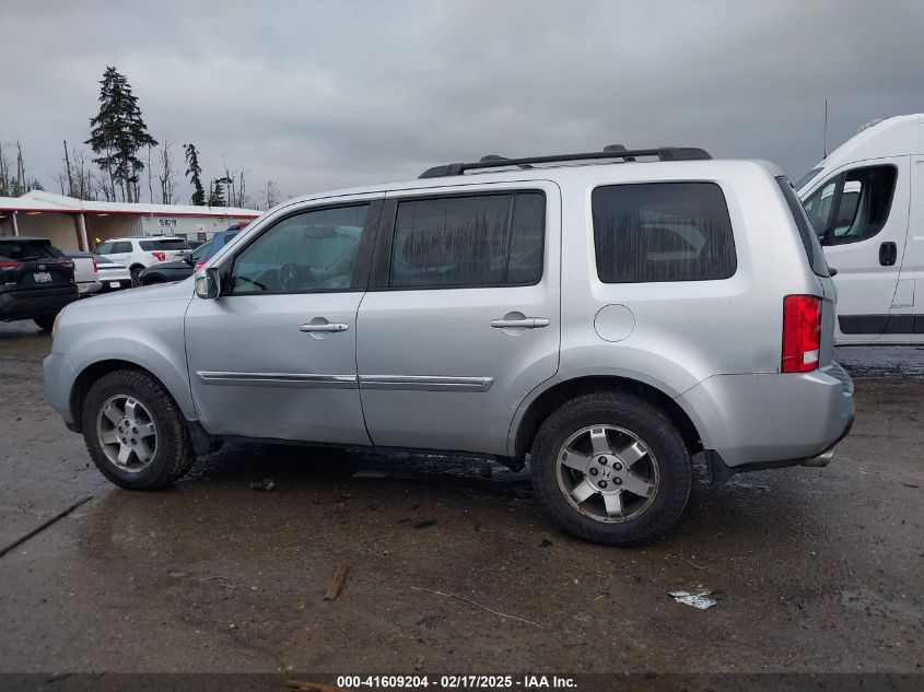 2011 Honda Pilot Touring VIN: 5FNYF4H9XBB052820 Lot: 41609204