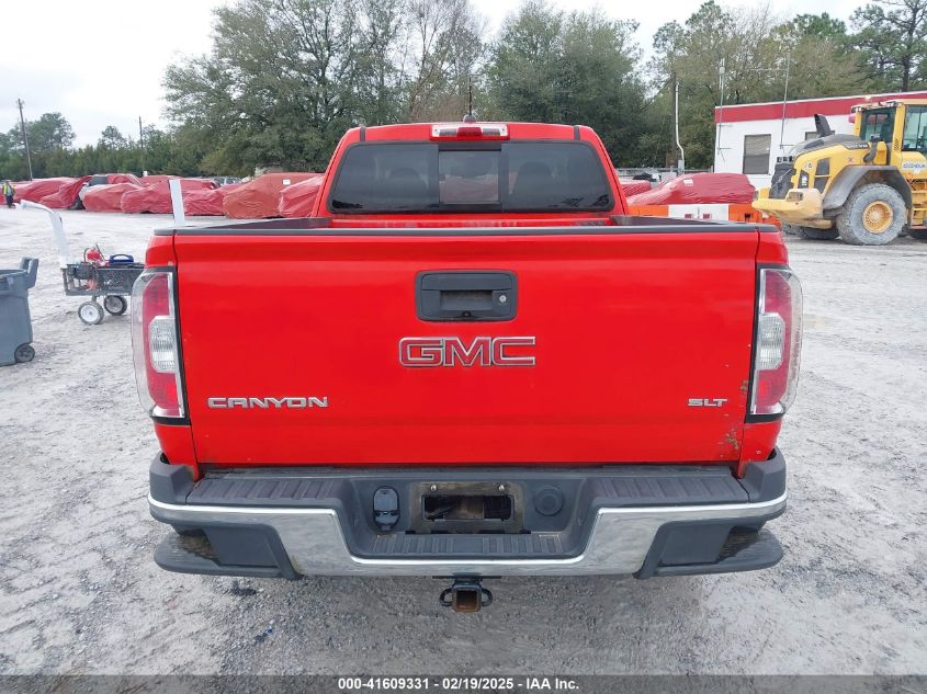 2016 GMC Canyon Slt VIN: 1GTH5DE36G1354382 Lot: 41609331