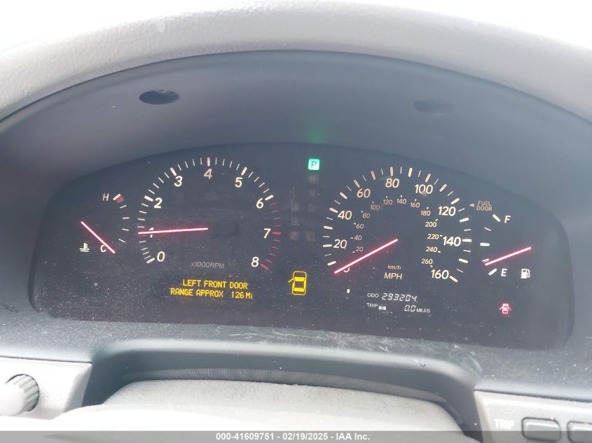 2003 Lexus Ls 430 VIN: JTHBN30F130116472 Lot: 41609751