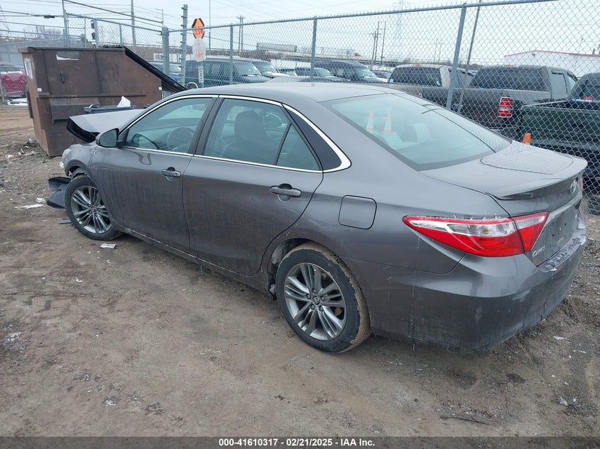 2016 TOYOTA CAMRY VIN: 4T1BF1FK6GU207934