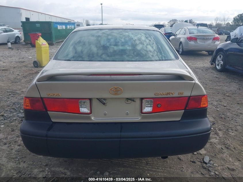 2000 Toyota Camry Xle VIN: JT2BG28K9Y0395225 Lot: 41610439