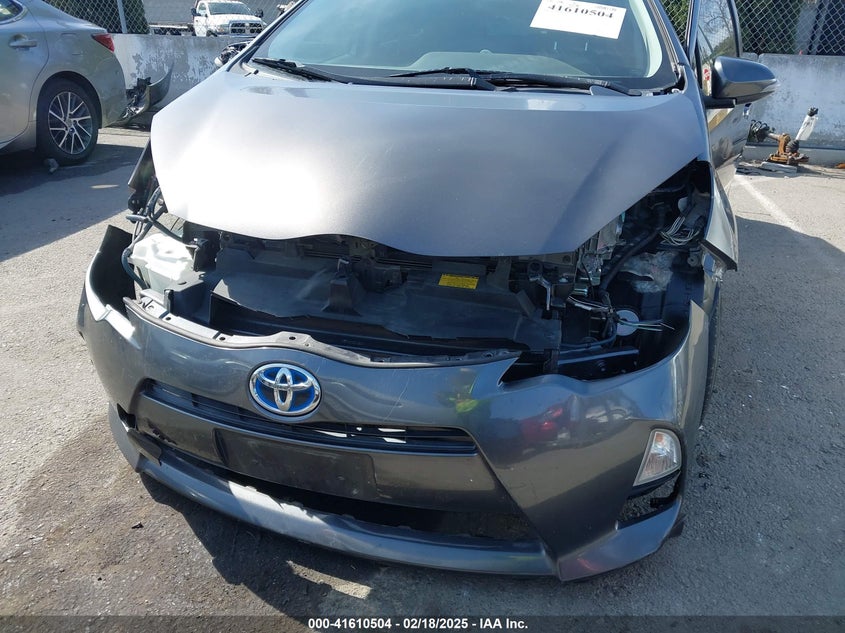 2012 TOYOTA PRIUS C VIN: JTDKDTB38C1008772