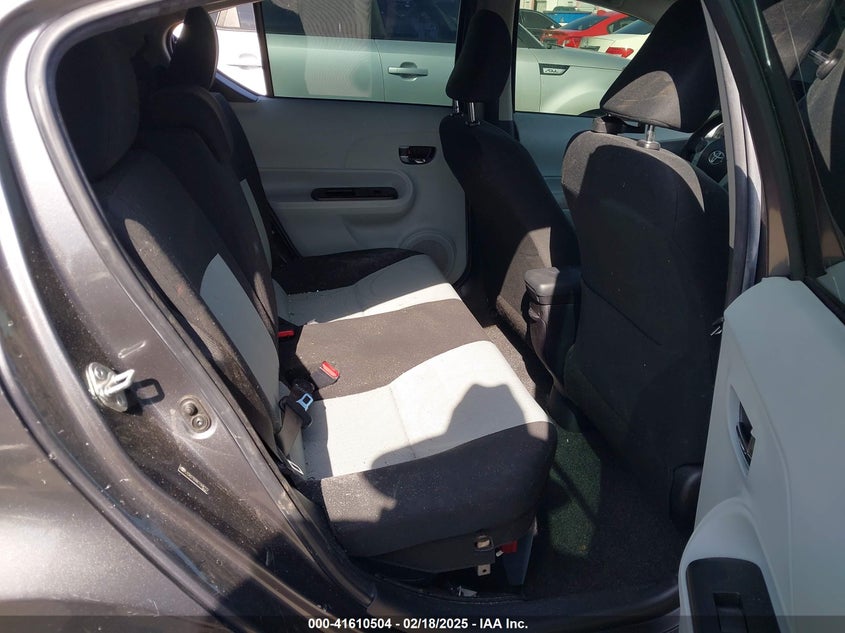 2012 TOYOTA PRIUS C VIN: JTDKDTB38C1008772