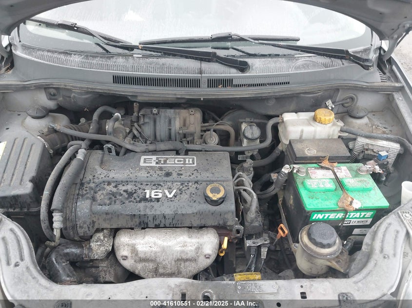2007 CHEVROLET AVEO VIN: KL1TD55647B160576