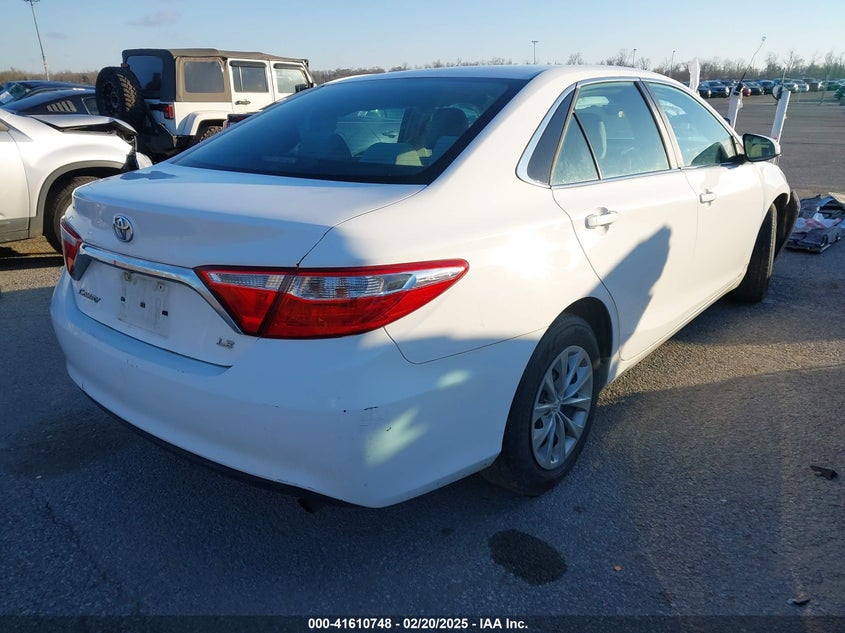 2016 TOYOTA CAMRY VIN: 4T1BF1FK1GU147853
