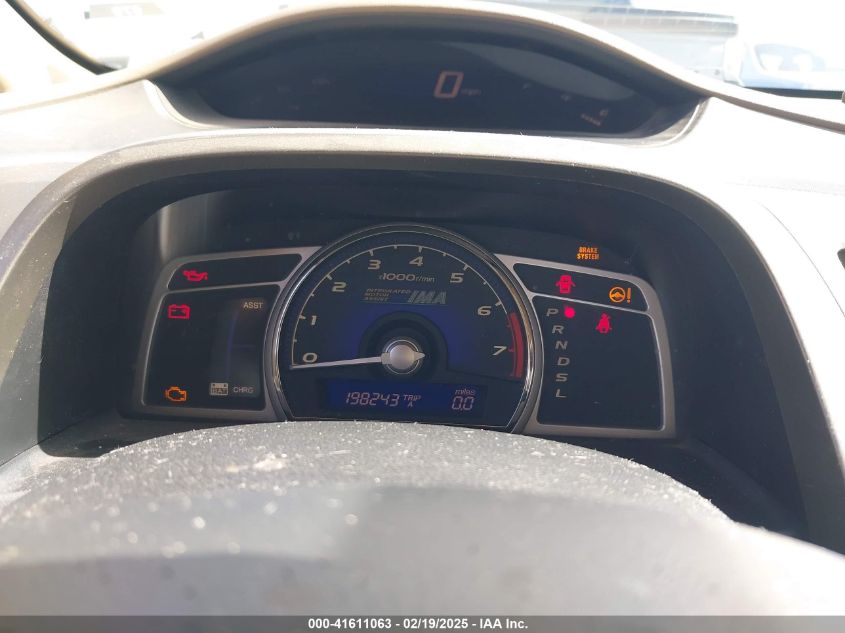 2008 Honda Civic Hybrid VIN: JHMFA36228S013798 Lot: 42914019