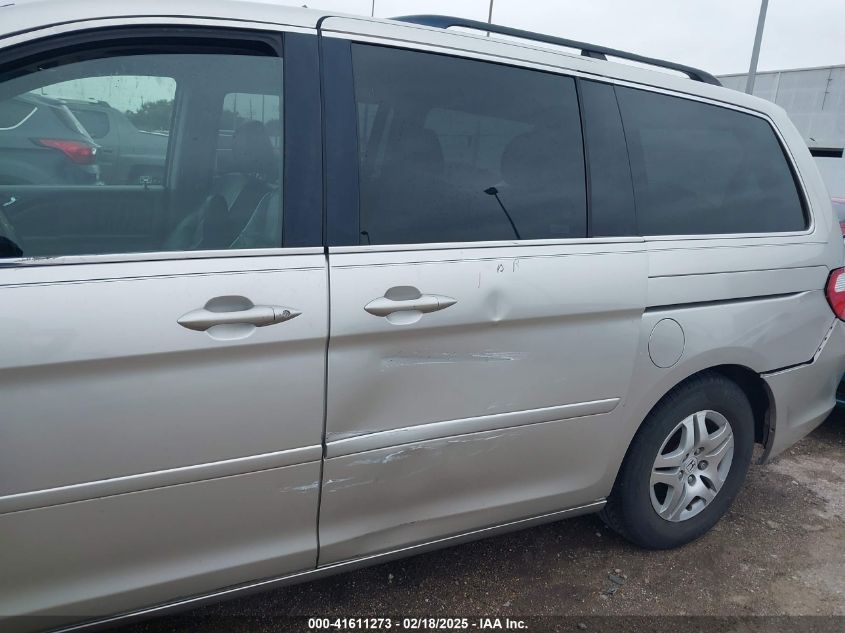 2007 Honda Odyssey Ex-L VIN: 5FNRL38707B460269 Lot: 41611273