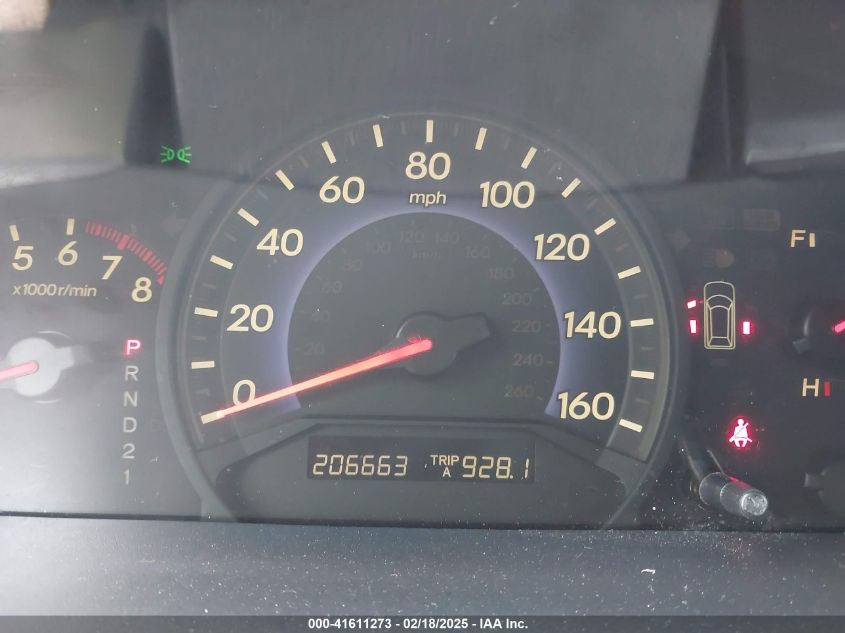 2007 Honda Odyssey Ex-L VIN: 5FNRL38707B460269 Lot: 41611273