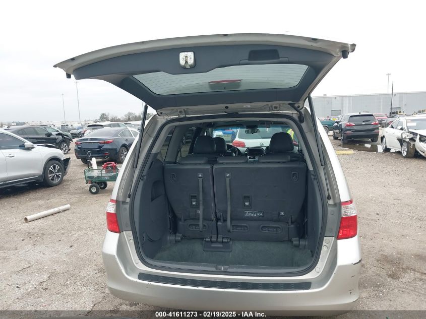 2007 Honda Odyssey Ex-L VIN: 5FNRL38707B460269 Lot: 41611273