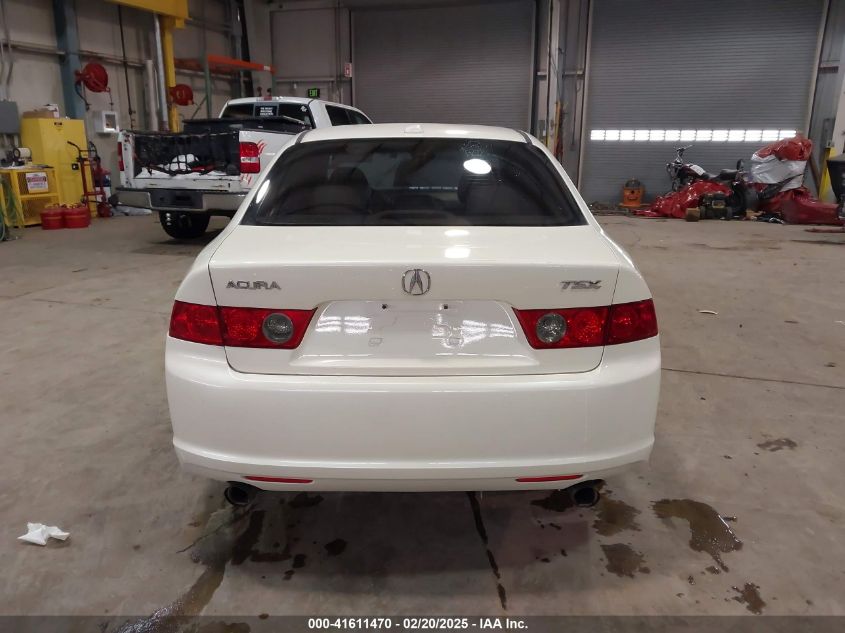2007 Acura Tsx VIN: JH4CL96897C003170 Lot: 41611470