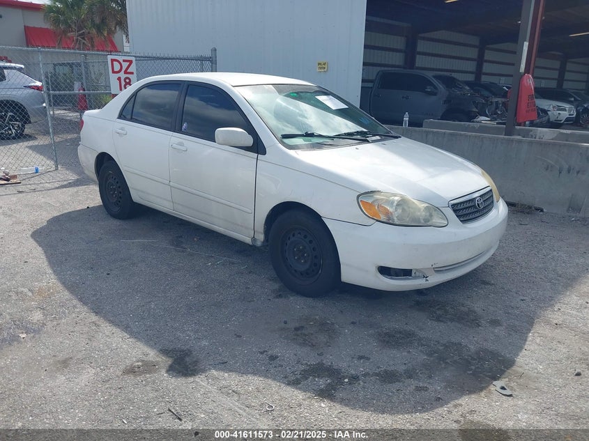 2006 TOYOTA COROLLA VIN: 2T1BR32E86C603575