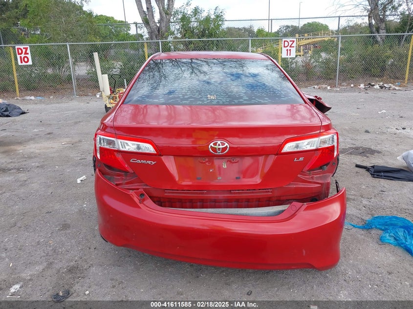 2013 TOYOTA CAMRY VIN: 4T1BF1FK5DU667923