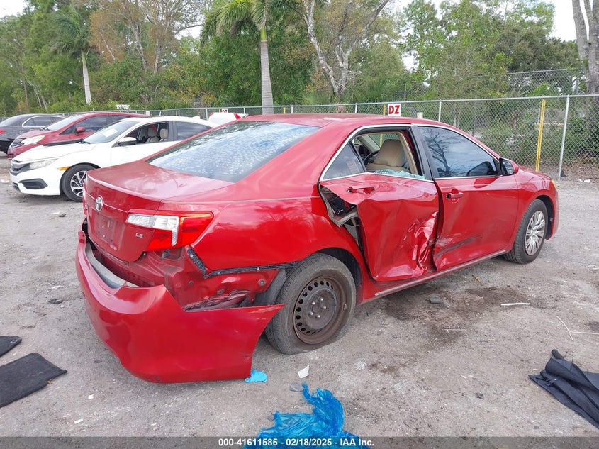 2013 TOYOTA CAMRY VIN: 4T1BF1FK5DU667923