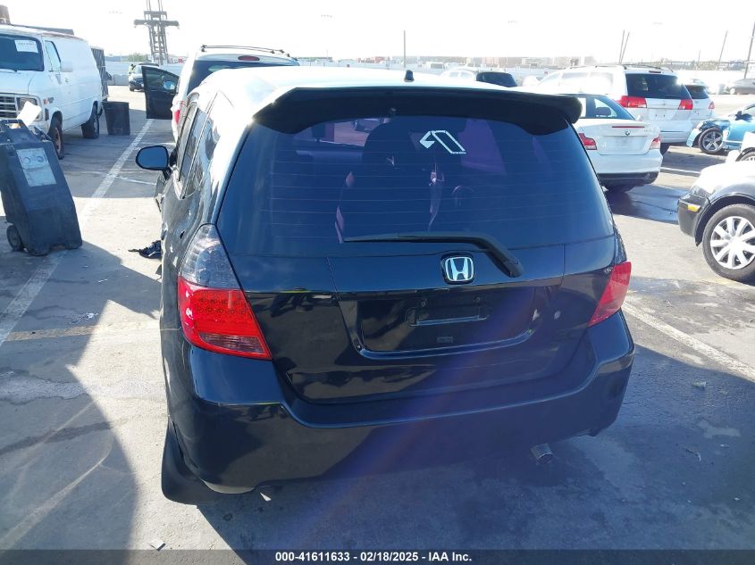 2007 Honda Fit VIN: JHMGD38497S060481 Lot: 41611633