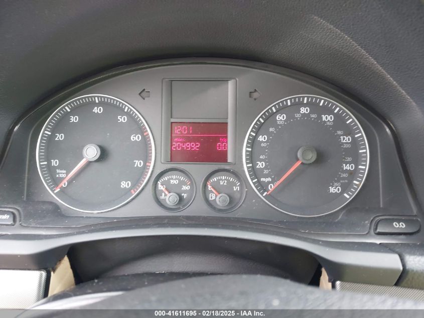 2007 Volkswagen Jetta Wolfsburg Edition VIN: 3VWEF81K47M199755 Lot: 41611695