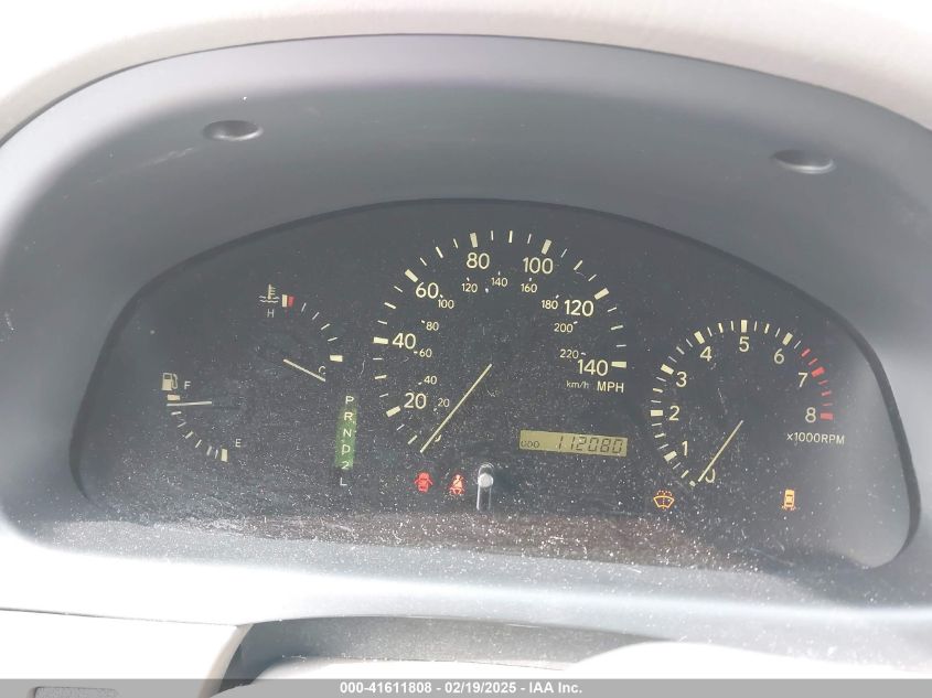 2000 Lexus Rx 300 VIN: JT6HF10UXY0132714 Lot: 41611808